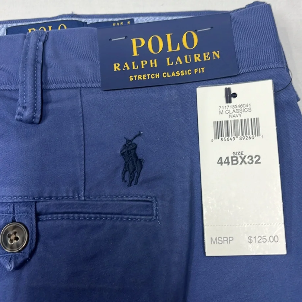 Polo Ralph Lauren’s Stretch Classic Fit Chino Pant 97% cotton 3% elastane - Picture 3 of 16